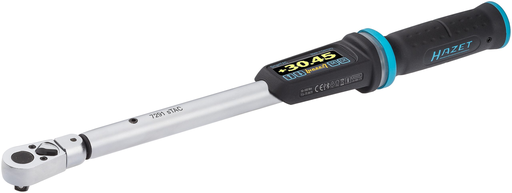 [7291-2STACCAL] Electronic torque wrench with built-in angle gauge, 10–100 Nm with calibration certificate (7291-2STACCAL, HAZET)
