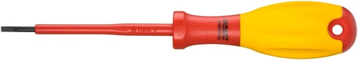 [810VDE-25] Atsuktuvas elektrikams su apsaugine izoliacija, plokščias 0,4 x 2,5 mm (810VDE-25, HAZET)