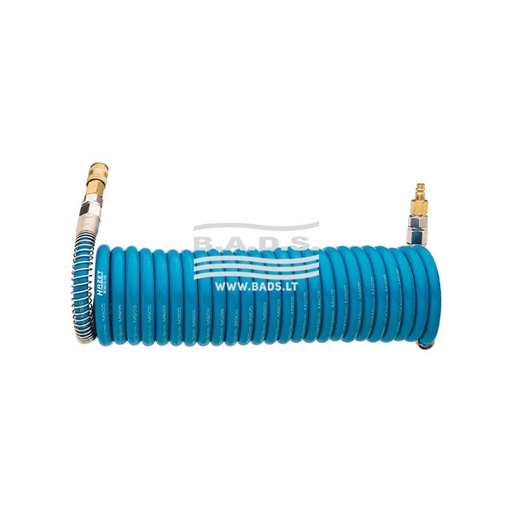 [9040-7] Spiral hose with quick couplings 7.62 m (9040-7, HAZET)