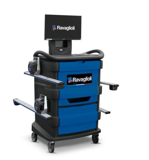 [RAV.TD808.700414] Ratų suvedimo stendas RAVTD8080PTWS.3, 8 CCD, sunkvežimiams, RAVAGLIOLI (RAV.TD808.700414)