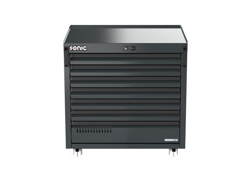[5089005] Instrumentu ratiņi ar 7 atvilktnēm, 870 mm plati, MSS+ (5089005, SONIC)