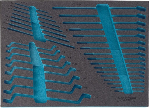 [163-140L] Two-component foam tool insert (163-140L, HAZET)