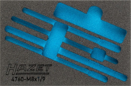 [163-321L] Two-component foam tool insert (163-321L, HAZET)