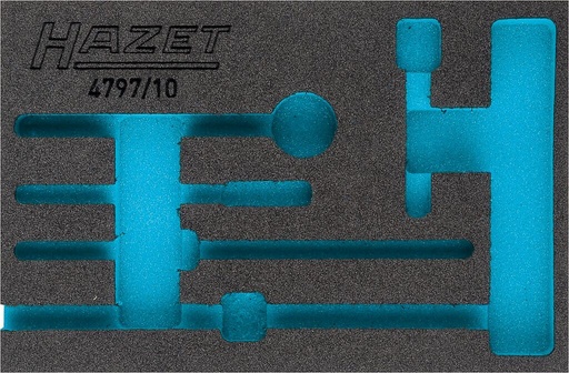 [163-326L] Dvikomponentis putų įdėklas įrankiams (163-326L, HAZET)
