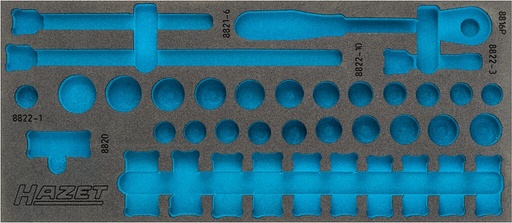 [163-379L] Two-component foam tool insert (163-379L, HAZET)