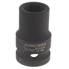 Smūginė galvutė 1/2" 6-briaunė, dydis: 12 mm (S03A4112, JONNESWAY)