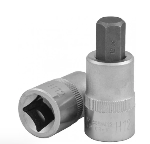 [S09H407] 1/2"DR HEX BIT SOCKET SIZE: H7