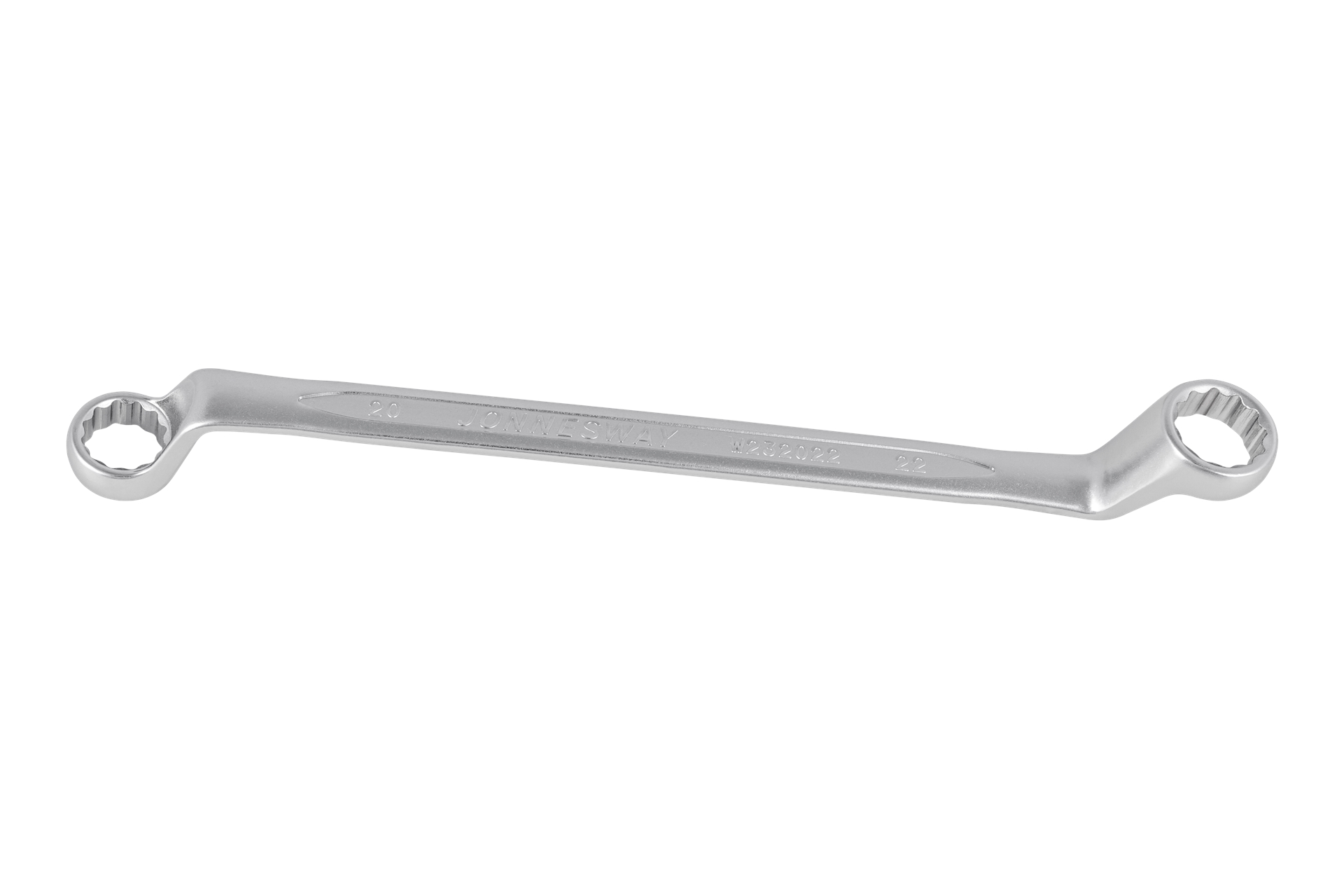 75° PAKREIPTAS ŽIEDINIS VERŽLIARAKTIS, DYDIS: 20 X 22 MM (W232022, JONNESWAY)
