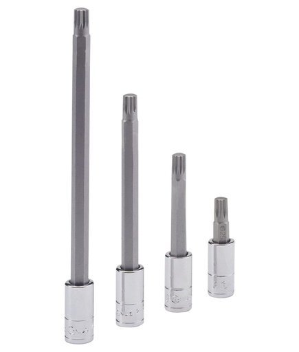[208+8606] M6 uzgalis ar 1/4" muciņu, 140 mm garš (208+8606, GENIUS)