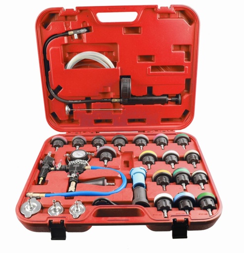 [818029] Aušinimo sistemos nuotėkio matavimo įrankių rinkinys (28 vnt.) Sonic 818029