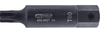 Smūginis antgalis TORX T60, 107 mm (450.0427, KS TOOLS)
