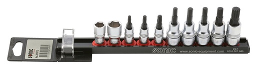 [201015] VW/Audi socket set 1/4 and 3/8 inch, 10 pcs (201015, SONIC)