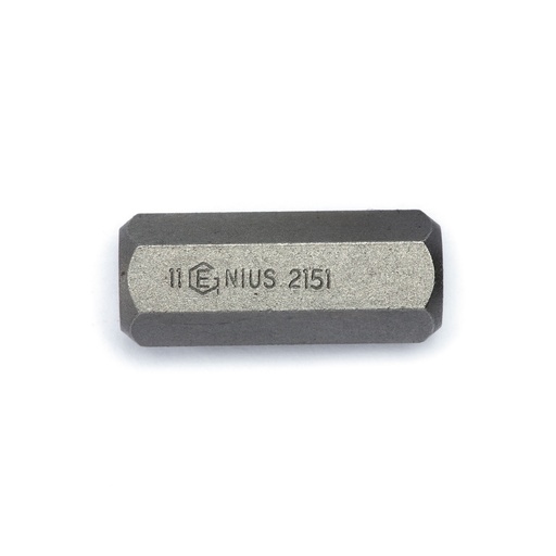 [2151] Screwdriver bit hex 11 mm × 30 mm, metric (2151, GENIUS)