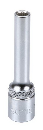 [2185004] Head 1/4 8 - long 4mm dodecagon