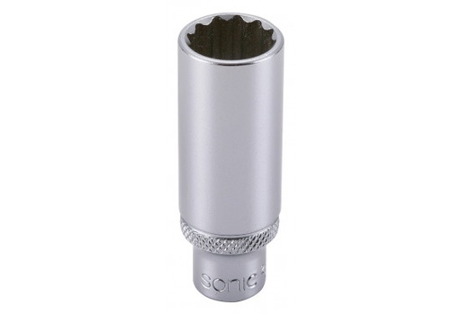 [2195012] Socket 1/4" 12-point deep 1/2" SAE