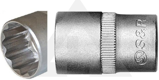 [23814] Galvutė 1/2 14mm dvylikampė 