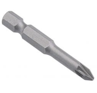 [255001C] Atsuktuvo antgalis 1/4" Nr.1, 50 mm, 5 vnt. (255001C, GENIUS)