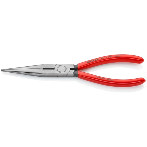 [26 11 200] Flat long-nose pliers 200mm (26 11 200, KNIPEX)