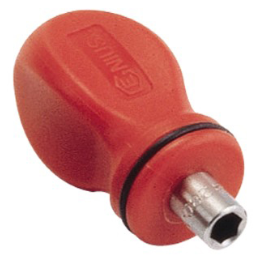 [280060] Rankena 1/4 antgaliams su magnetu, Genius Tools, 280060