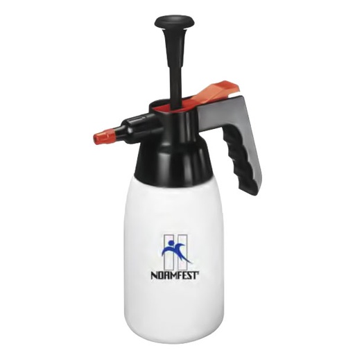 [2897-333-100] Spray bottle with pump for aggressive fluids 1 L (2897-333-100, NORMFEST)