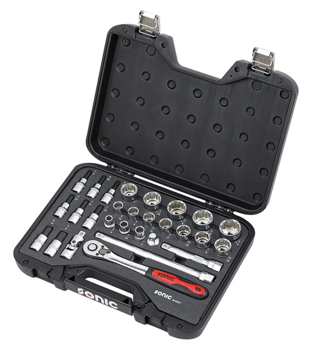 [302801] 1/2 socket set (28pcs) (302801, SONIC)