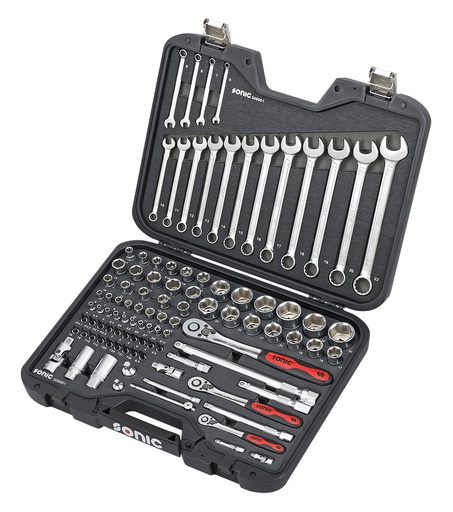 [309901] Tool set in a case (94 pcs) (309901, SONIC)