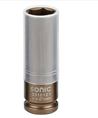 [3310121] Smūginė galvutė 1/2 ilga plonasienė 21mm 
