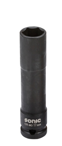 [3310217] Impact socket 1/2 long thin wall 17mm (3310217, SONIC)