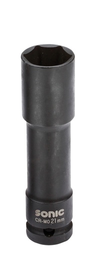 [3310221] Impact socket 1/2 long thin wall 21mm (3310221, SONIC)