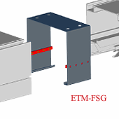 [ETM-FSG] Bėginės sistemos bėgio jungtis ETM-FSG CORAL AUTOTIVE EQUIPMENT 