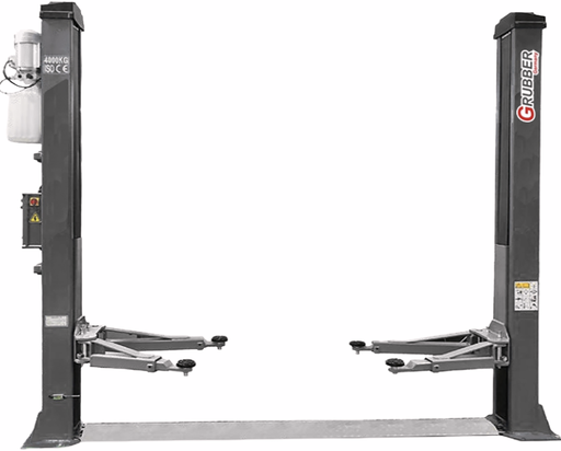 [2.40Eq] Two-post lift with electromagnetic safety locking 4T Grubber (2.40Eq, COFRAMA)