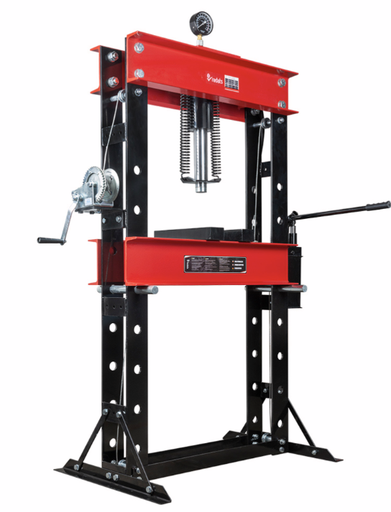 [07-05-69] REDATS H-390 double action hydraulic press 50T (07-05-69, REDATS)