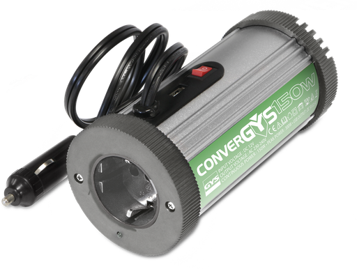 [027022] Įtampos keitiklis (inverteris) CONVERGYS 150 - 12V - 150W (027022, GYS)