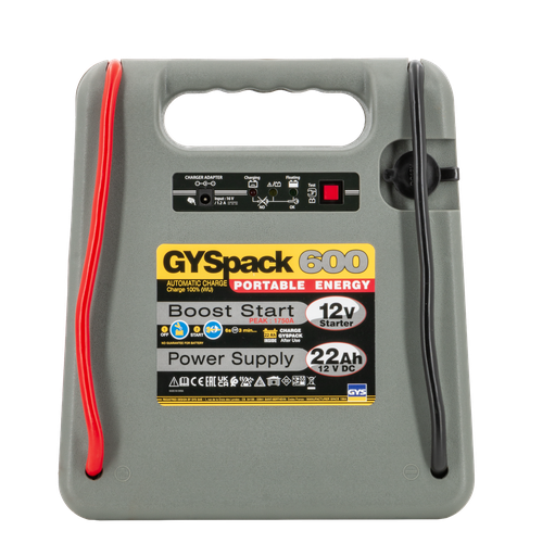 [027497] Palaišanas ierīce (booster) GYSPACK 600 - (UK) (027497, GYS)
