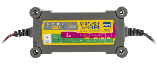 [027893] Akumuliatorių pakroviklis GYSFLASH 3.48 PL (027893, GYS)