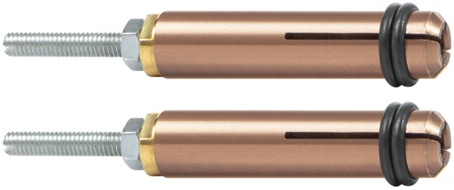 [049000] Set of 2 M4 stud holders (049000, GYS)