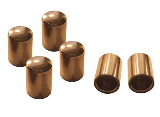 [049987] Round electrode caps, A type Ø13 mm, 6 pcs (049987, GYS)