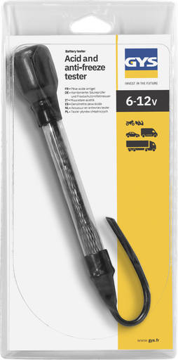 [054103] Combined battery electrolyte and antifreeze tester (054103, GYS)