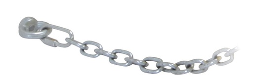 [058347] DRAW ALIGNER PRO chain, 1.5 m (with ring and carabiner) (058347, GYS)