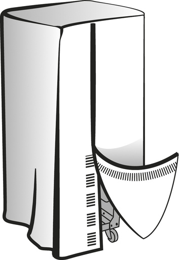 [059870] PROTECTION COVER FOR DENTSTATION TROLLEY (059870, GYS)
