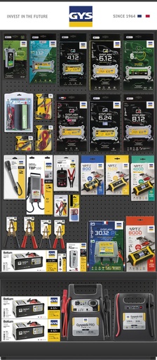 [061149] POINT OF SALE DISPLAY CHARGER SB1 (with GYS display) (061149, GYS)