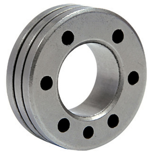 [061743] Set of 2 type C rollers – flux-cored wire Ø1.8/2.0 (061743, GYS)