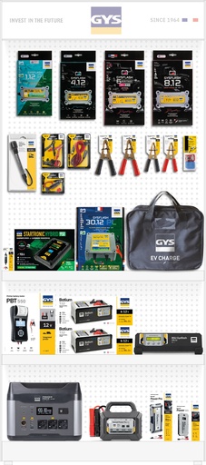 [062450] Point of Sale Display Stand with Chargers FA2 (without GYS display) (062450, GYS)