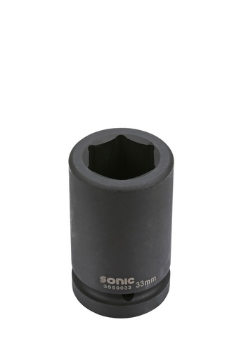 [3559075] Impact socket 1 inch deep 75 mm (3559075, SONIC)