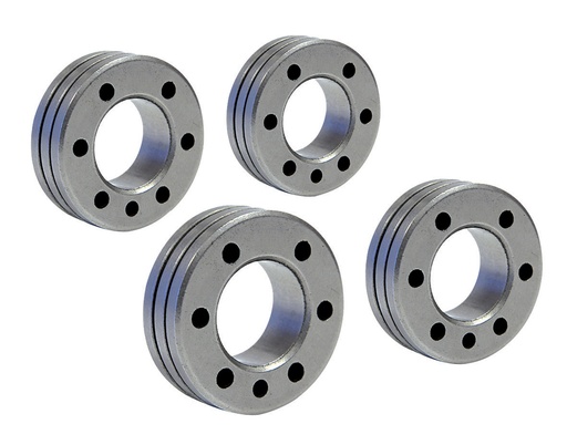 [080621] Set of 4 TWIN type C rollers for flux-cored wire Ø1.2/1.6 mm (080621, GYS)