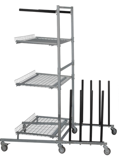 [083868] 3-SHELF TROLLEY FOR CAR BODY COMPONENTS (083868, GYS)