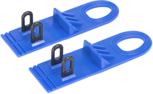 [085251] GPR GYS - 2 BLUE BARS WITH 4 PLASTIC RINGS (085251, GYS)
