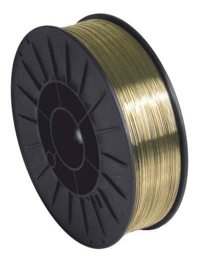 [086180] MIG stieples spole CuAl8 Ø1.0 - 15 kg D300 - ERCuAl-A1 / S Cu6100 (086180, GYS)