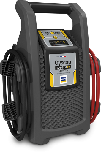 [089990] GYSCAP TWIN-START batteryless booster (EV, 12V) DC/DC (089990, GYS)