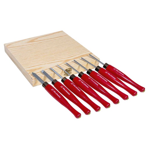 [HM8TLG] Kaltų rinkinys 8 vnt. (HM8TLG, HOLZMANN)